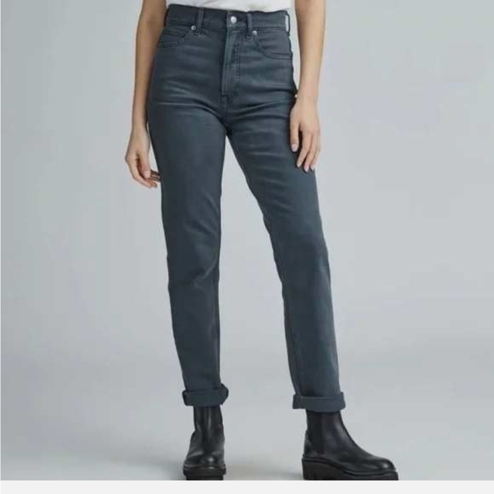 Everlane High Rise Dark Gray Jeans